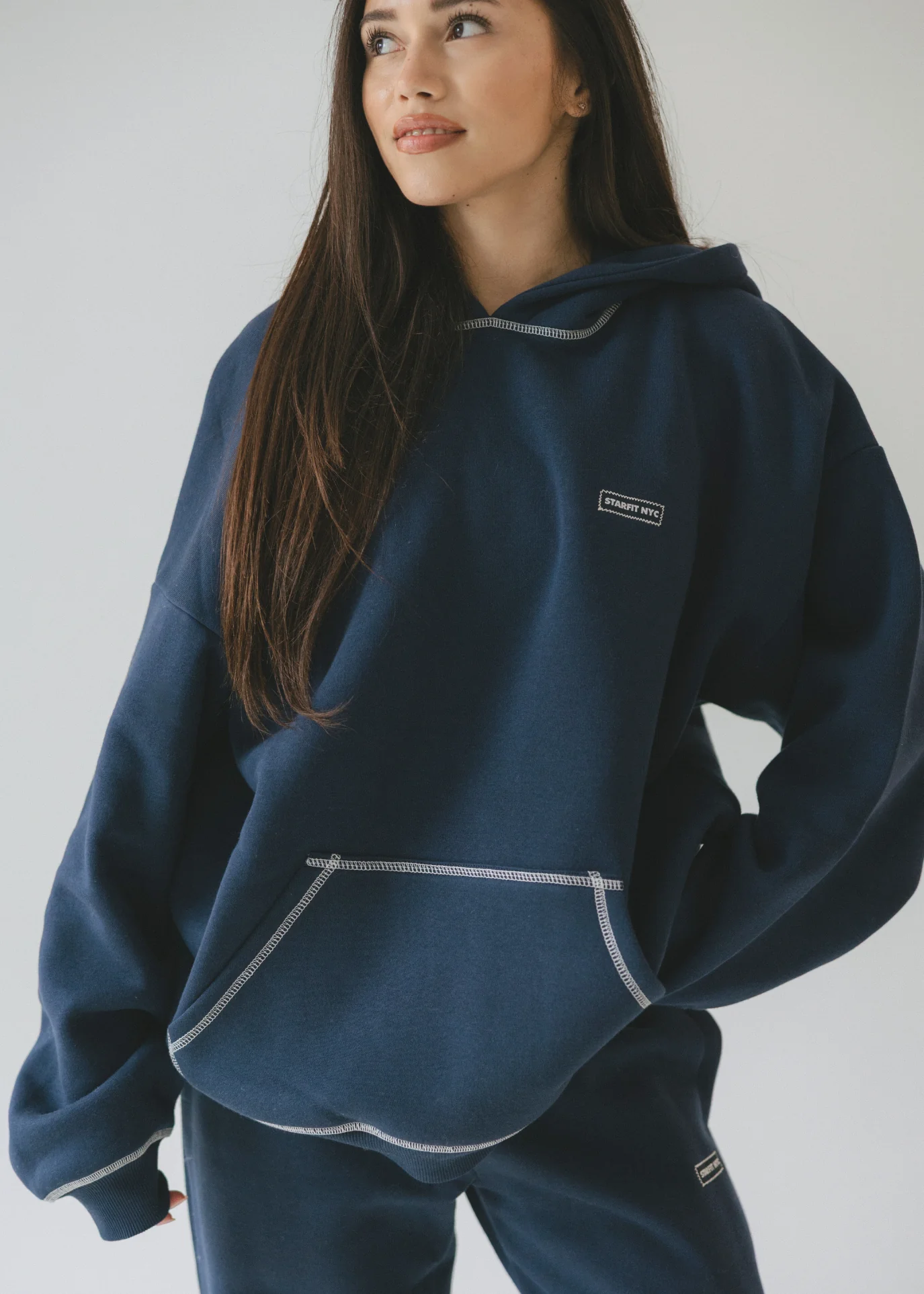 Contrast Hoodie - Image 6