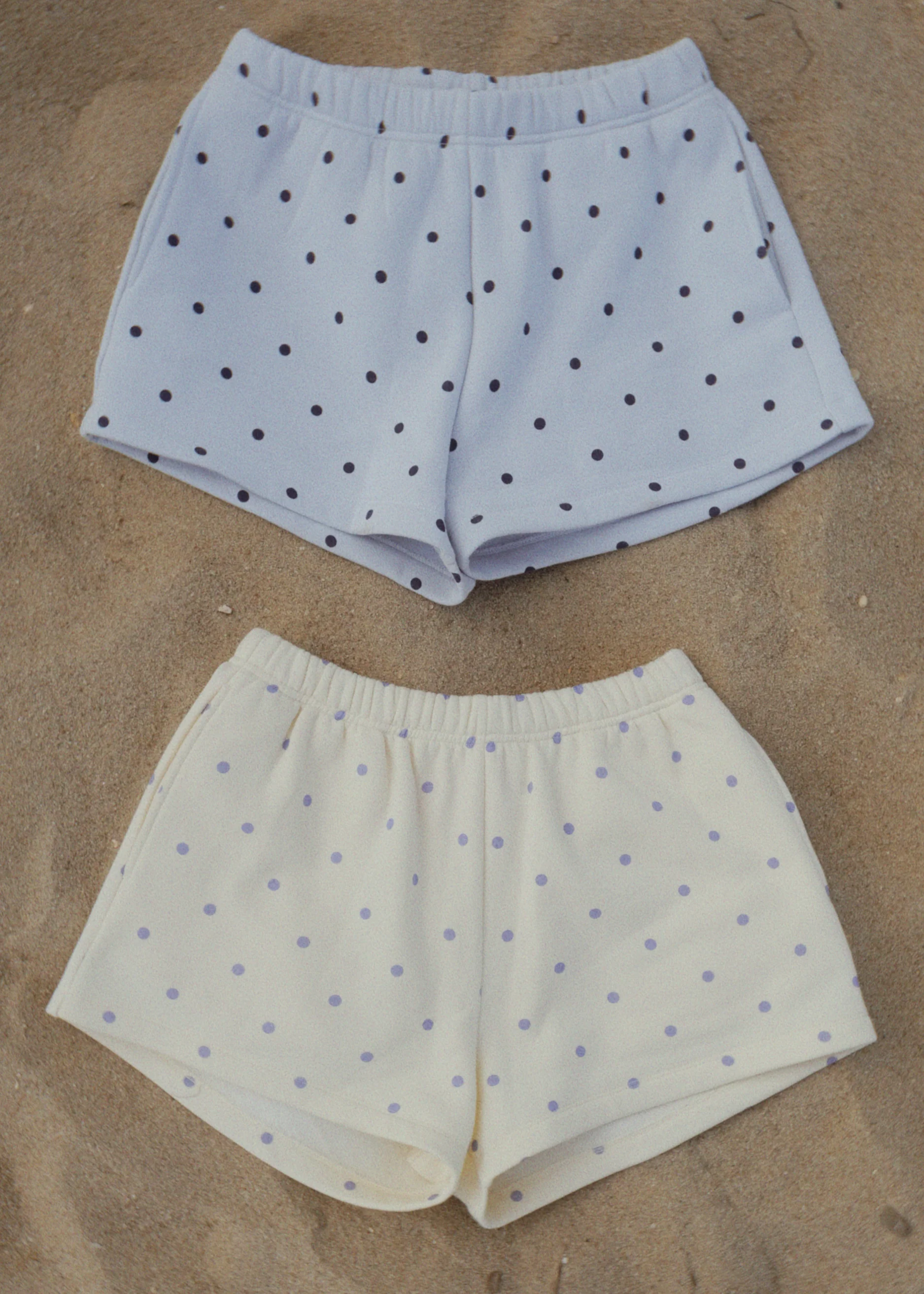 Polka Dot Mini Shorts - Image 10