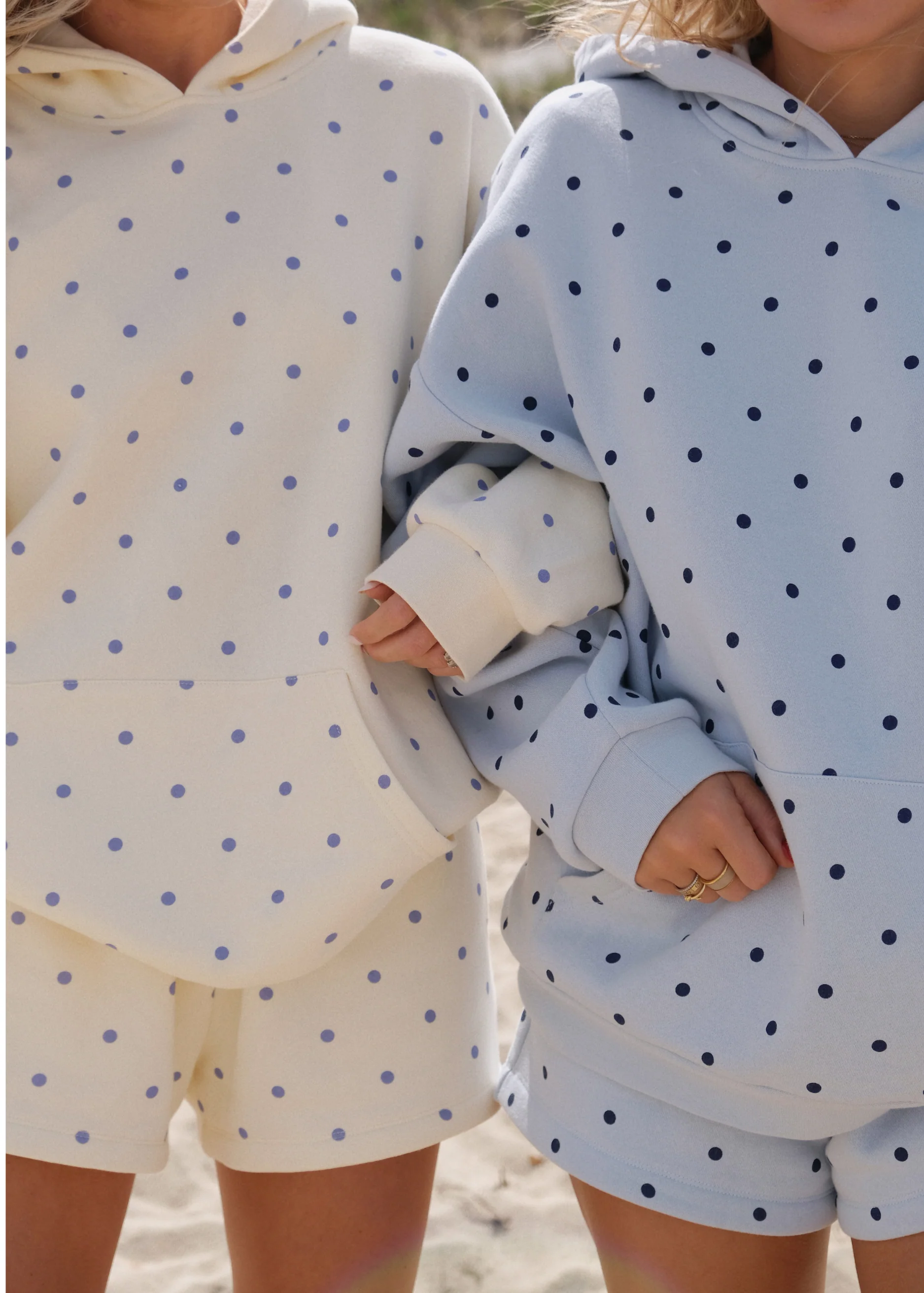 Polka Dot Mini Shorts - Image 3