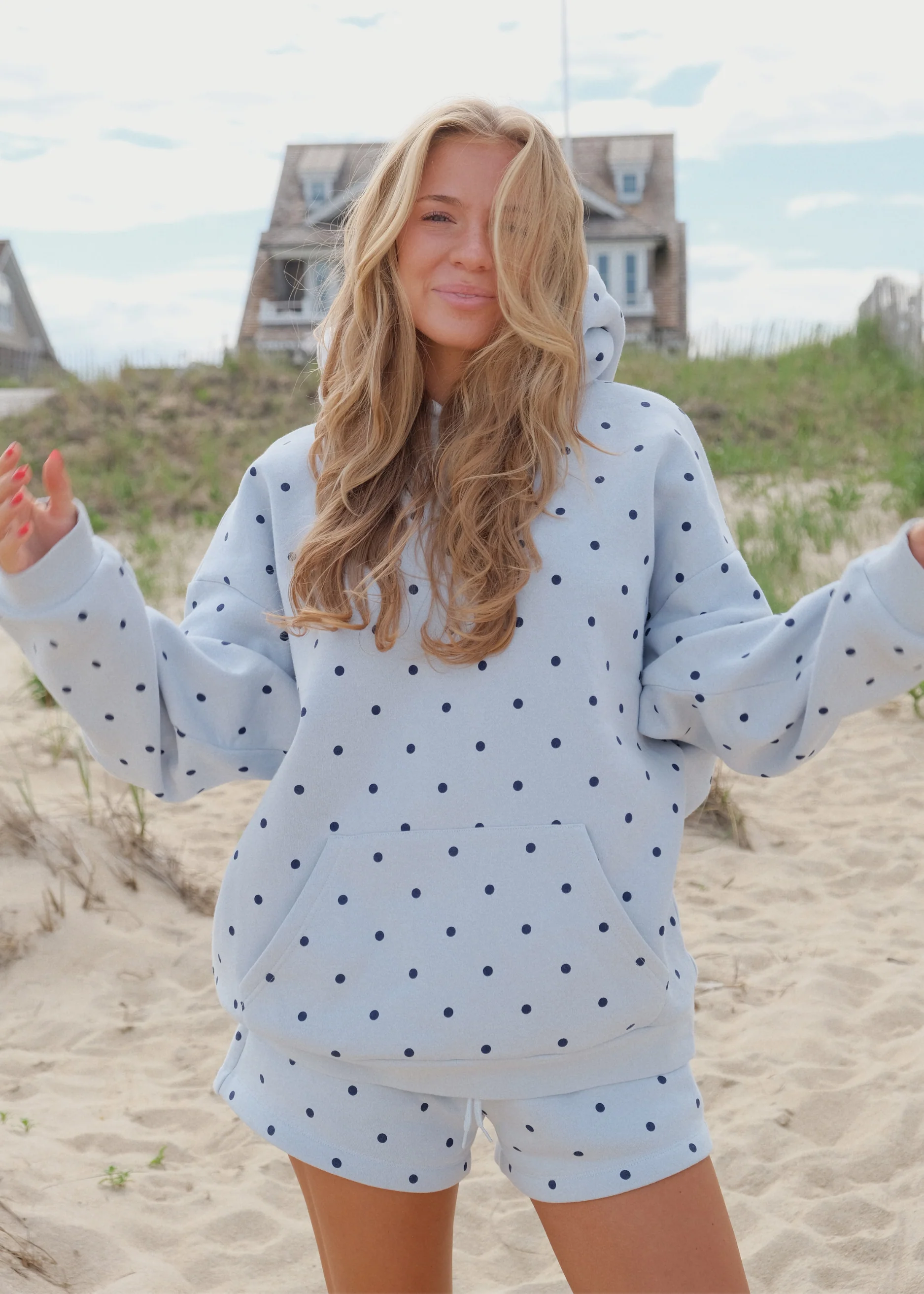 Polka Dot Mini Shorts - Image 9