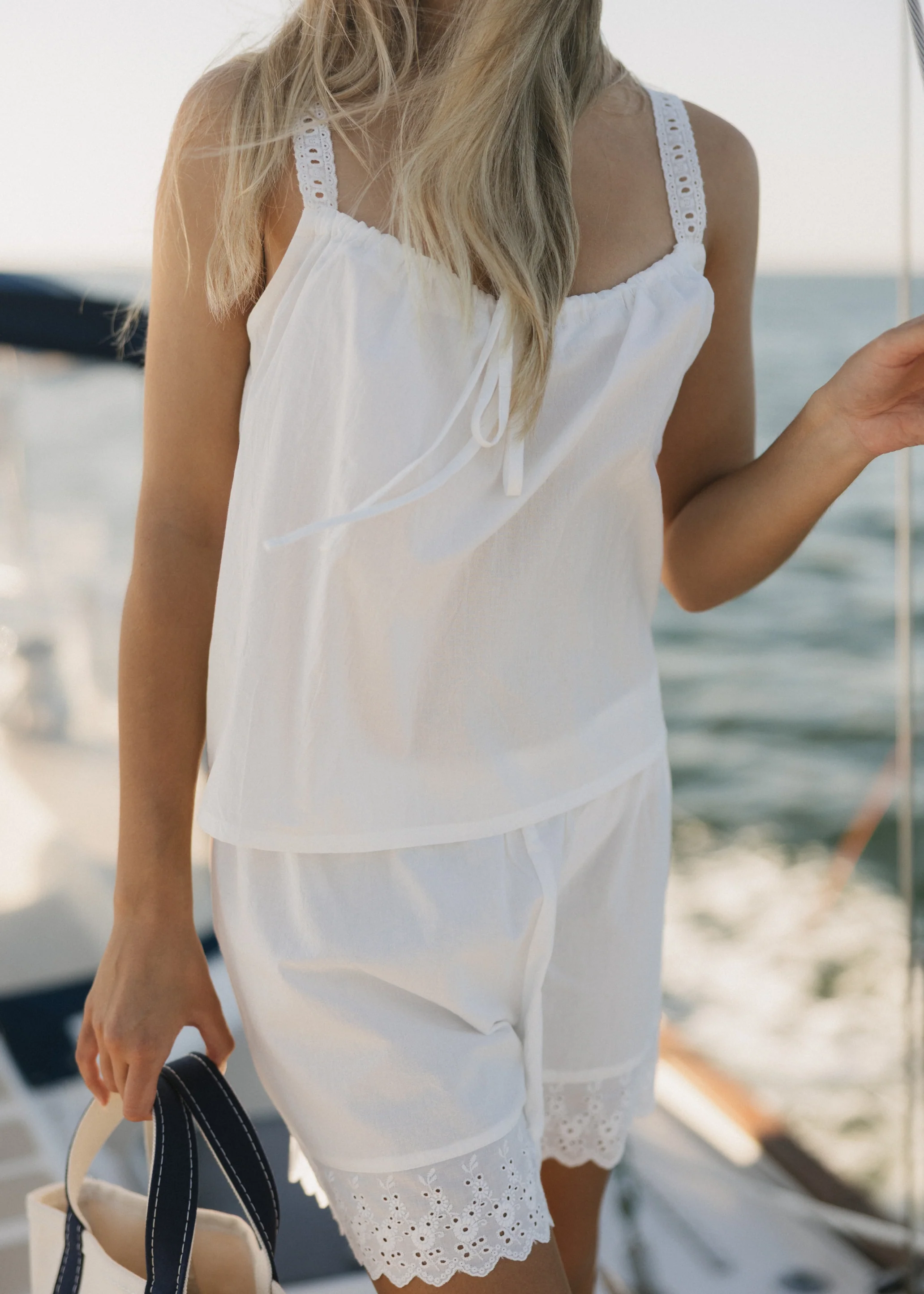 Poplin Cotton Tank Top - Image 2