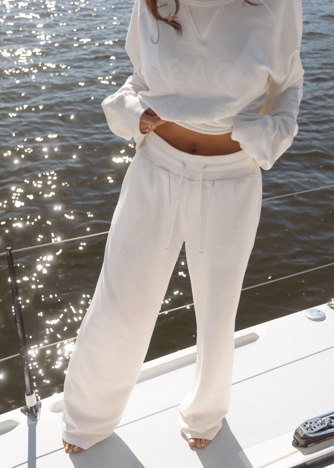 Shore Wide Leg Sweats - Image 4