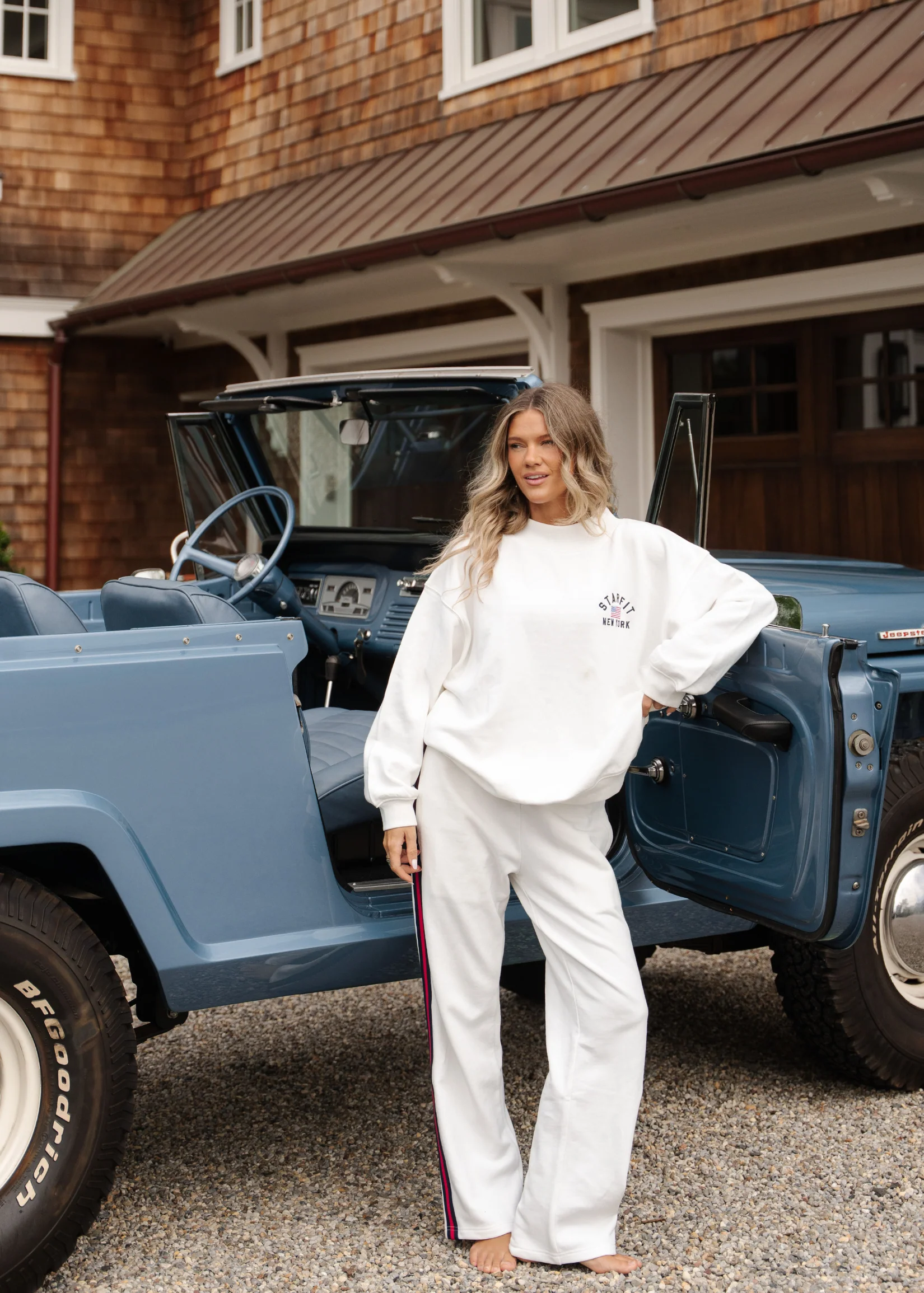Side Stripe Americana Open Sweats - Image 3