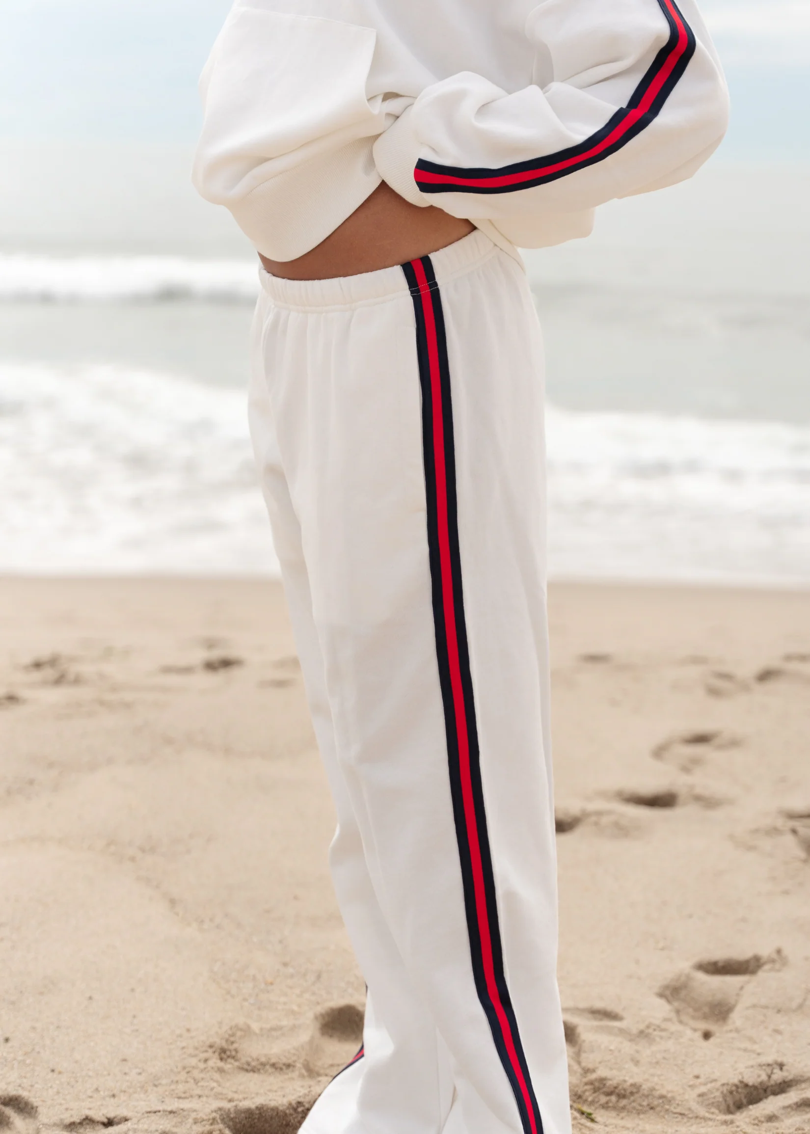 Side Stripe Americana Open Sweats - Image 4