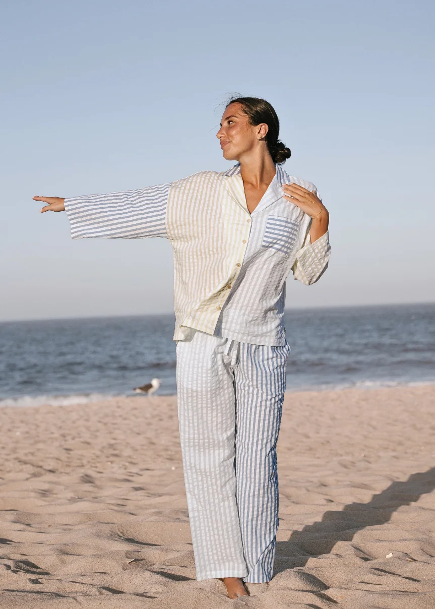 Tri-Stripe Pajama Set - Image 10