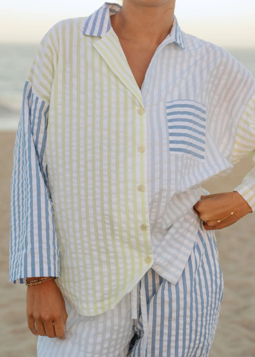 Tri-Stripe Pajama Set - Image 11