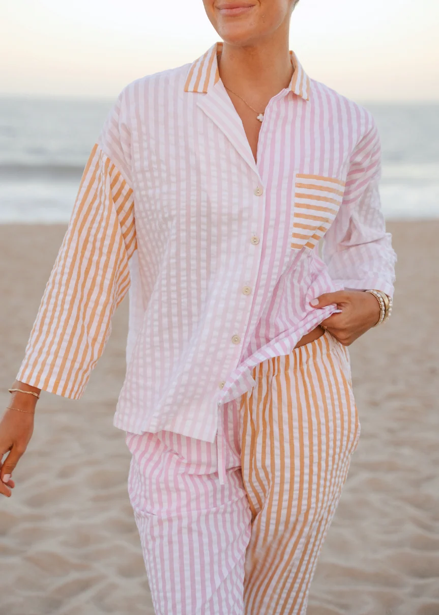 Tri-Stripe Pajama Set - Image 6